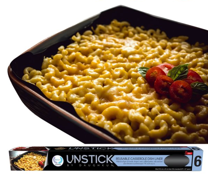 UNSTICK Reusable Casserole Dish Liner
