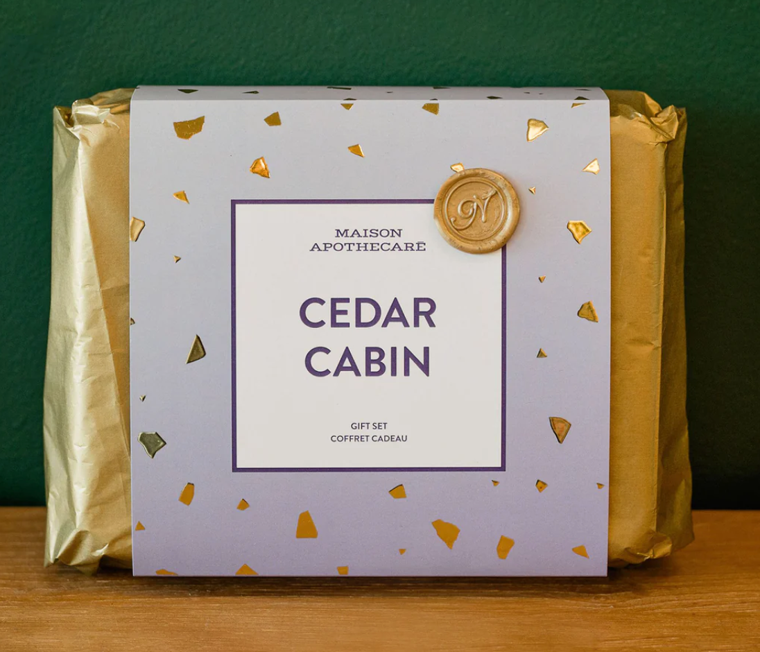 Maison Apothecare - Cedar Cabin Eco Box Gift Set