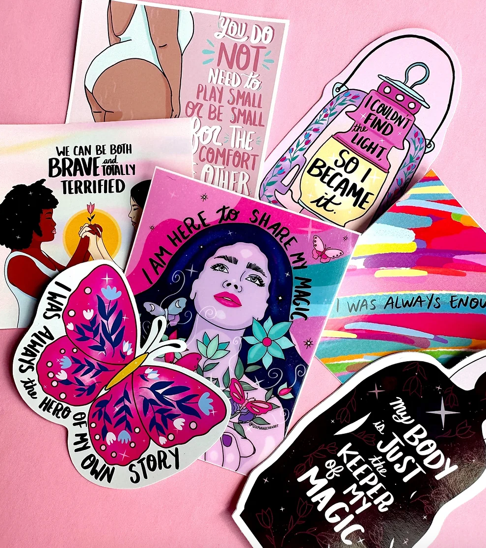 Stephanie Chinn Art - Assorted Stickers