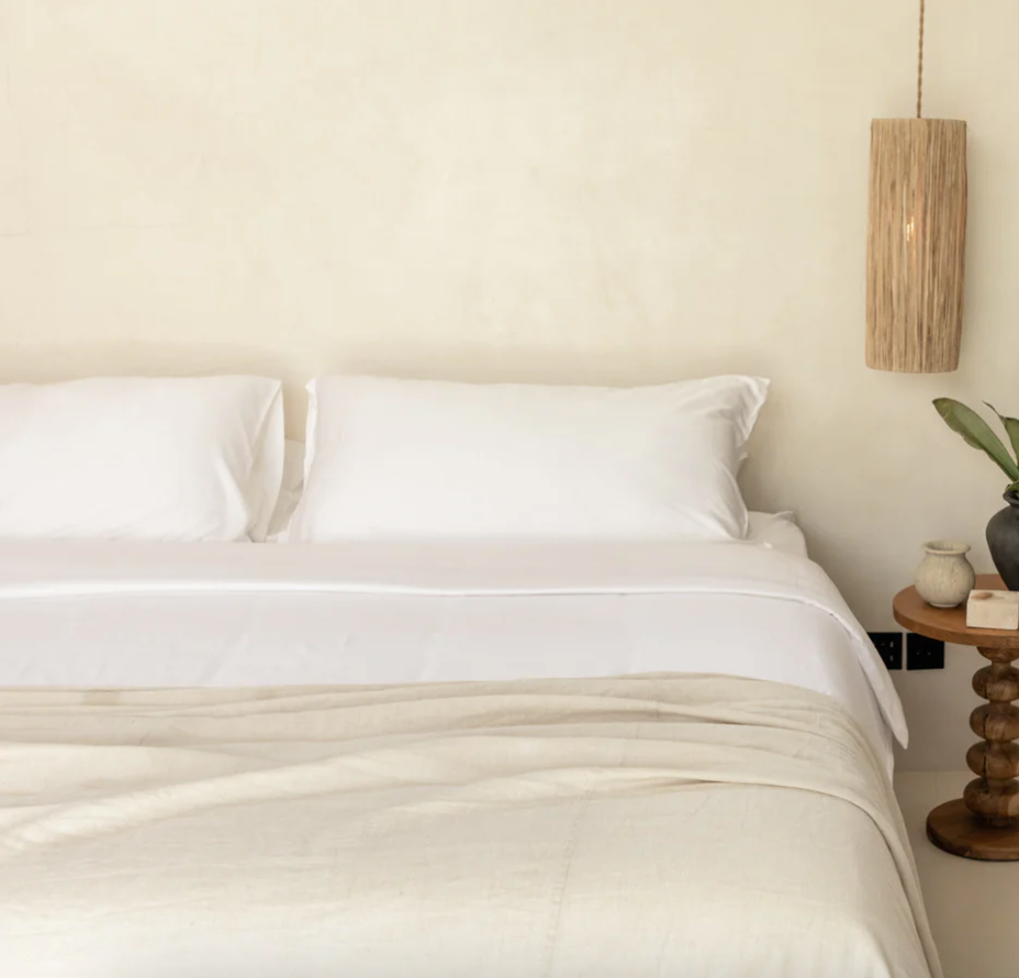 AEPTOM Organic Bamboo Sateen Bed Sheet Set