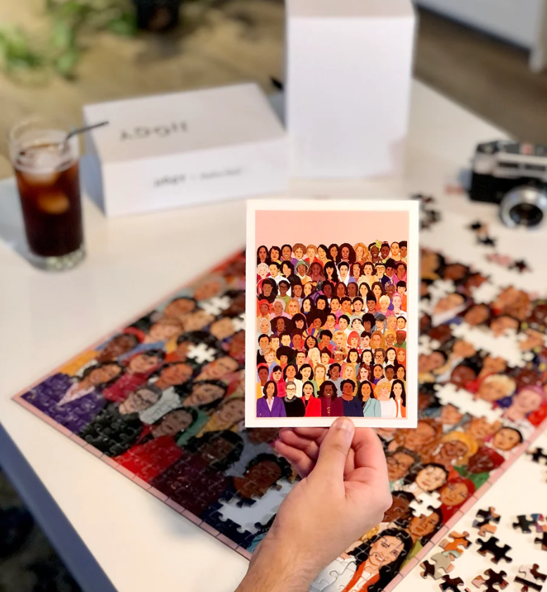 JIGGY "100 Iconic Women" Puzzle for Women's History Month