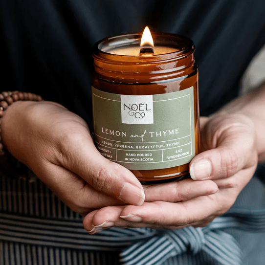 NOËL & CO Lemon + Thyme 8oz Candle