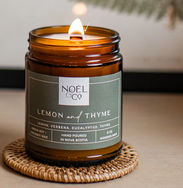NOËL & CO Lemon + Thyme 8oz Candle