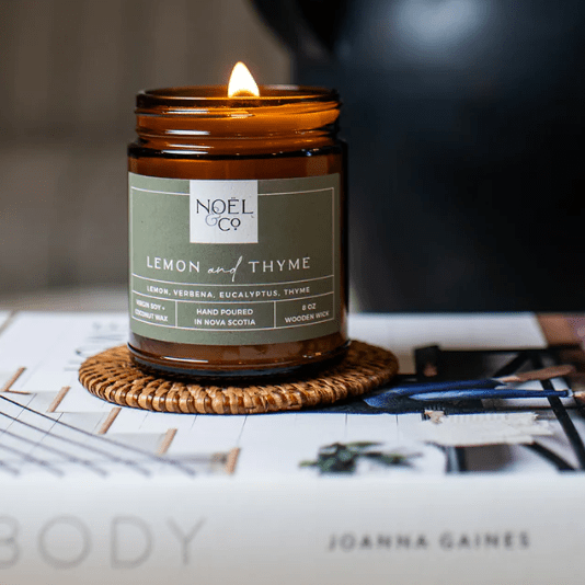NOËL & CO Lemon + Thyme 8oz Candle