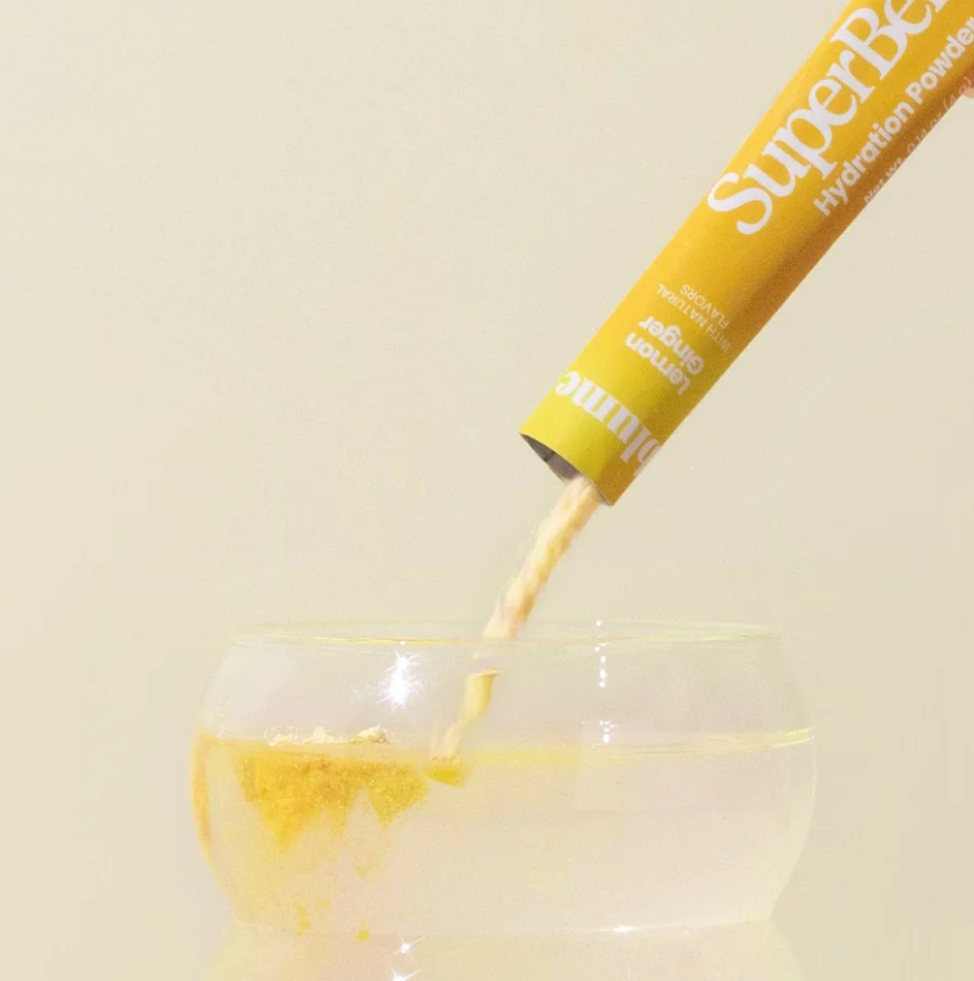 BLUME SuperBelly Lemon Ginger Hydration Powder