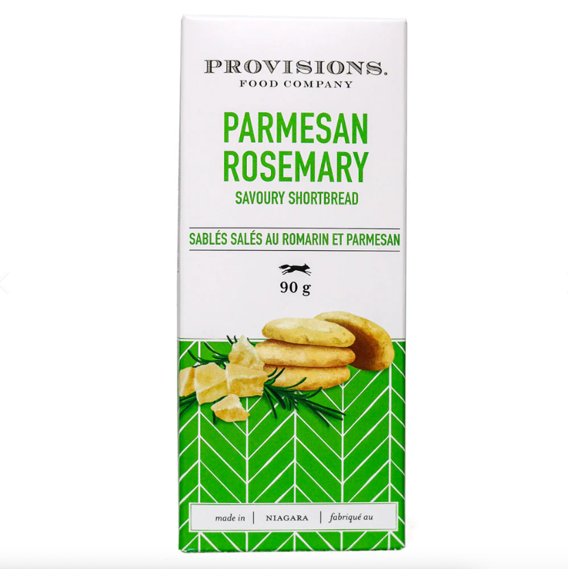 Provisions Food Co. Savoury Shortbreads - Parmesan & Rosemary
