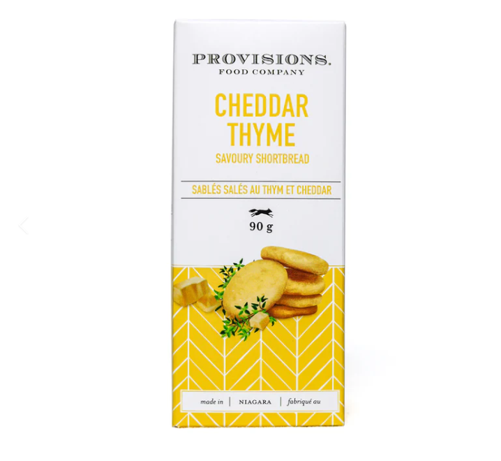 Provisions Food Co. Savoury Shortbreads - Cheddar & Thyme