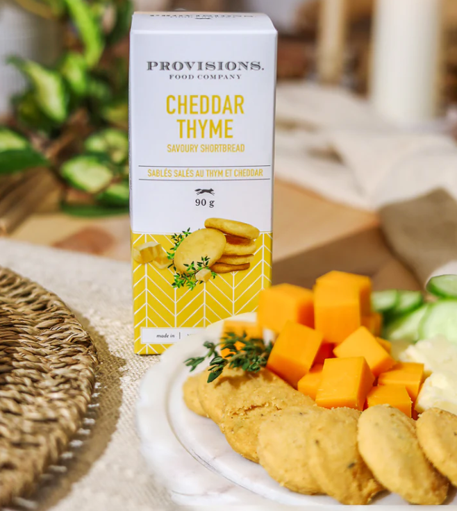 Provisions Food Co. Savoury Shortbreads - Cheddar & Thyme