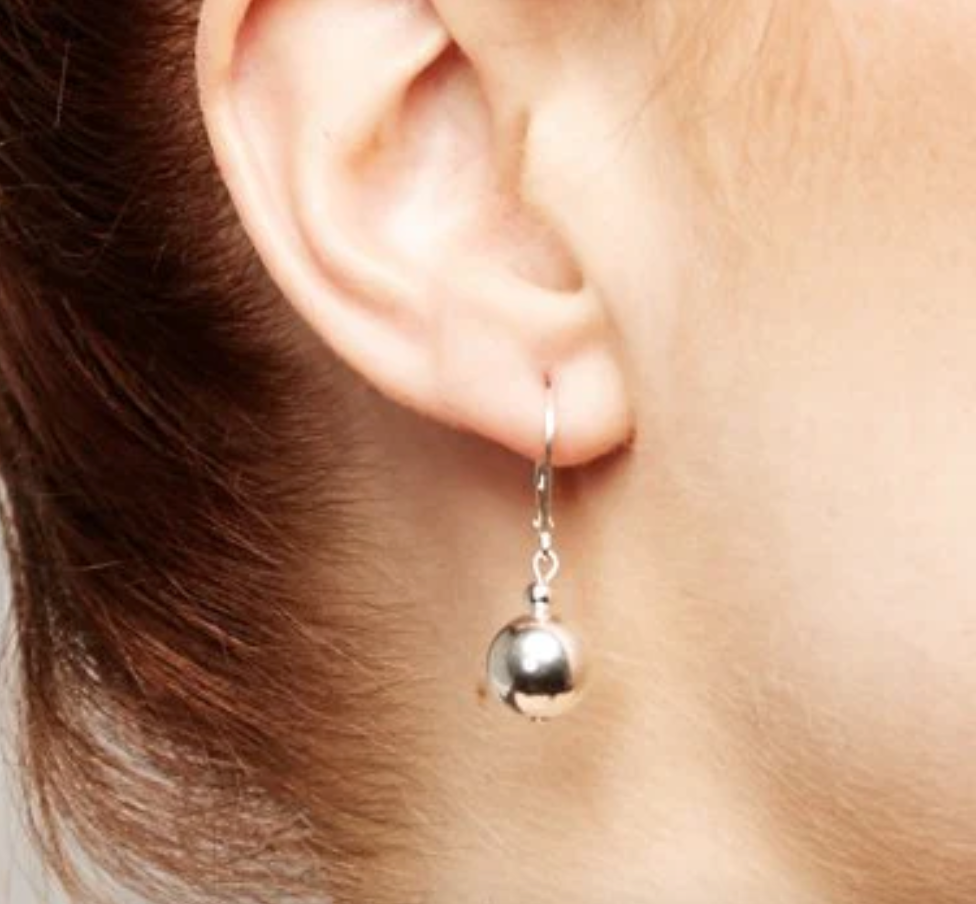KLAS SQUARED Shine Earrings - Silver
