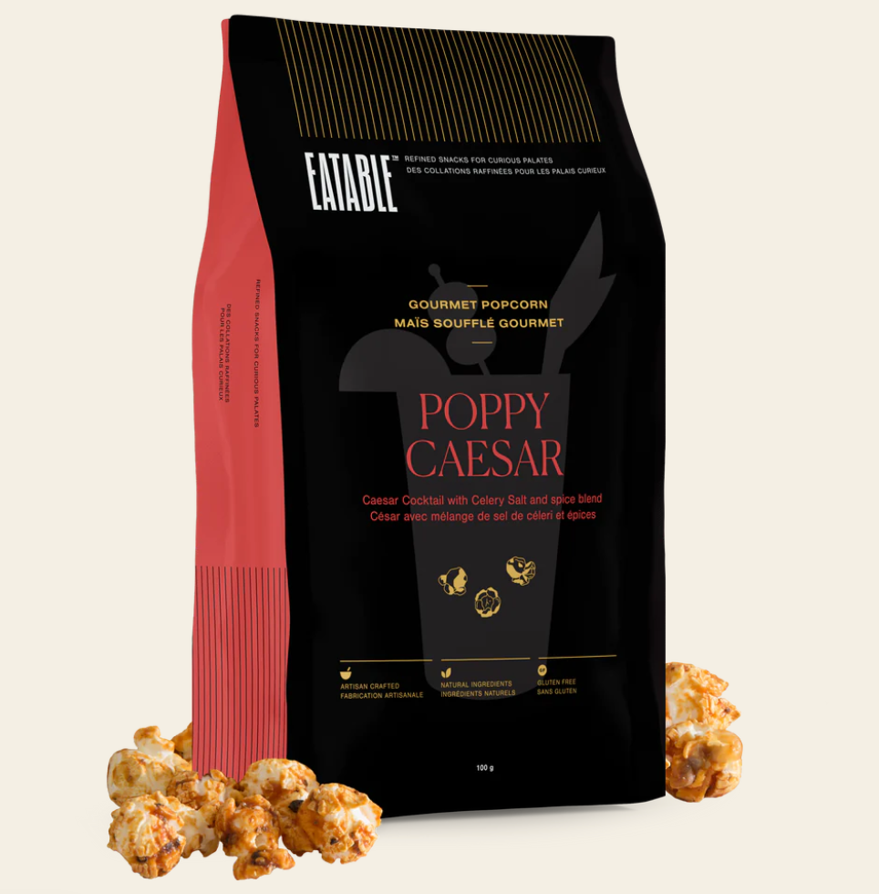 EATABLE Gourmet Popcorn - Poppy Caesar