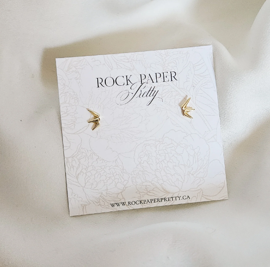 Rock Paper Pretty - Ray of Light Stud Earrings