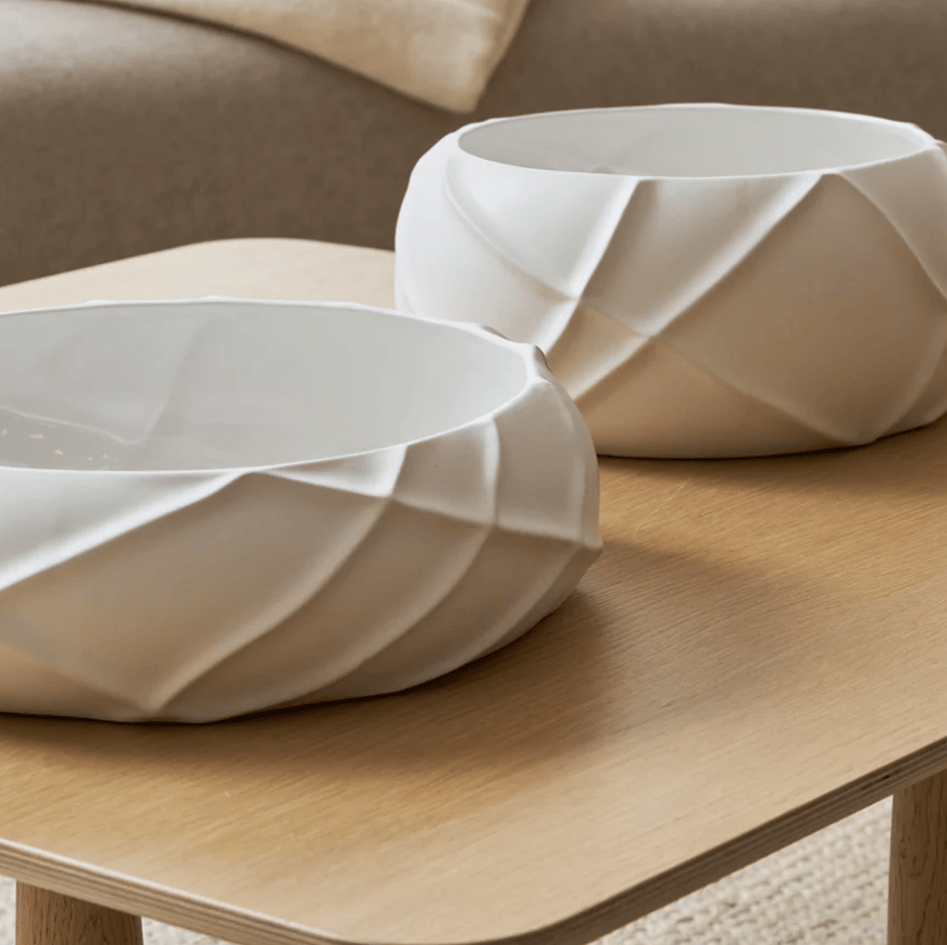 Sarah Baeumler Ceramics Collection - Belize Ridged Bowl