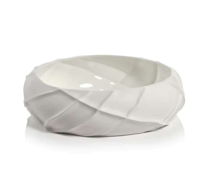 Sarah Baeumler Ceramics Collection - Belize Ridged Bowl