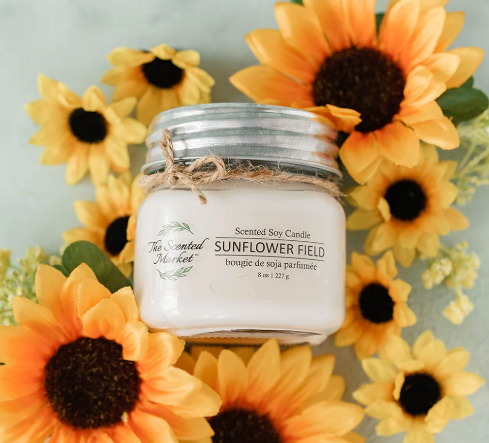 The Scented Market - Sunflower Field Soy Wax Candle