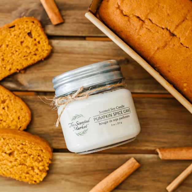 The Scented Market - PUMPKIN SPICE CAKE Soy Wax Candle