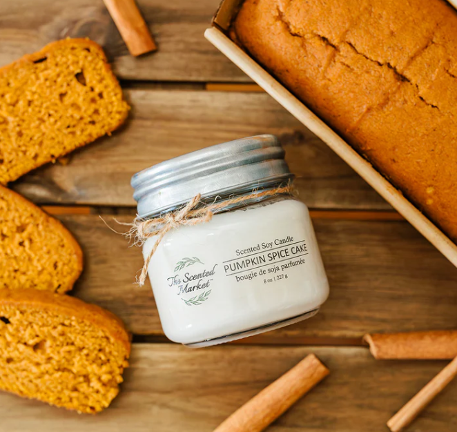 The Scented Market - Pumpkin Spice Cake Soy Wax Candle