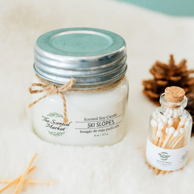The Scented Market - SKI SLOPES Soy Wax Candle