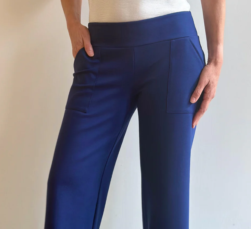 Helene Clarkson Design ANDORRA Ponte Pant with Pockets