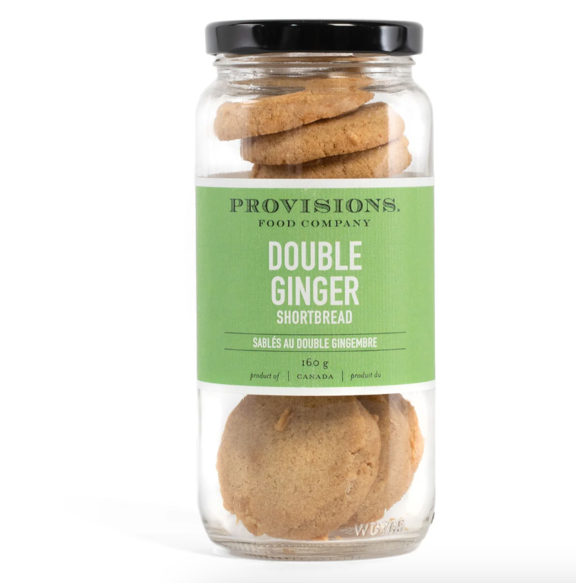 Provisions Food Co. Cookie Jar - Double Ginger Shortbread