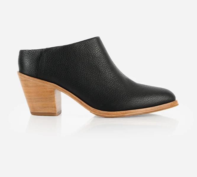 Poppy Barley HEELED MULE