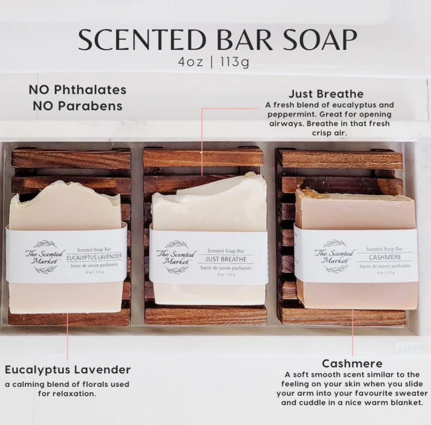 The Scented Market Bar Soap - Just Breathe