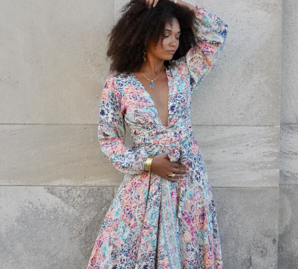 Love Not Fear DEVI Wrap Dress