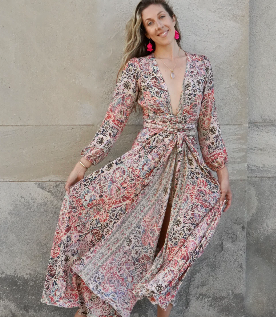 Love Not Fear DEVI Wrap Dress