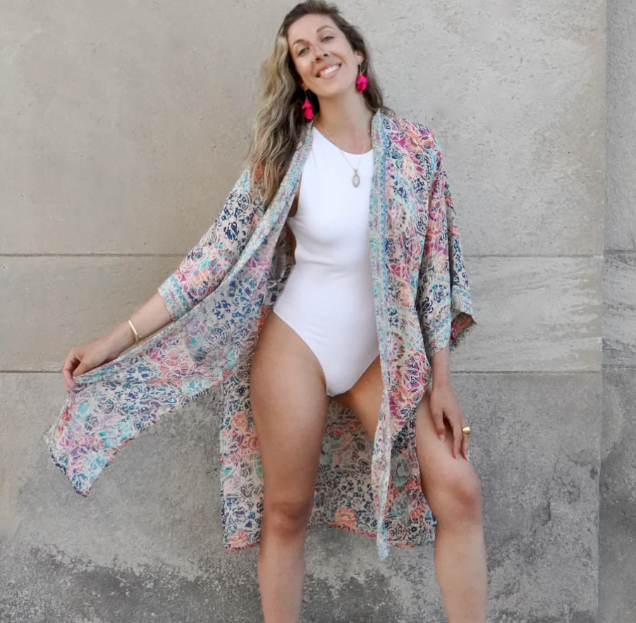 Love Not Fear DEVI Kimono