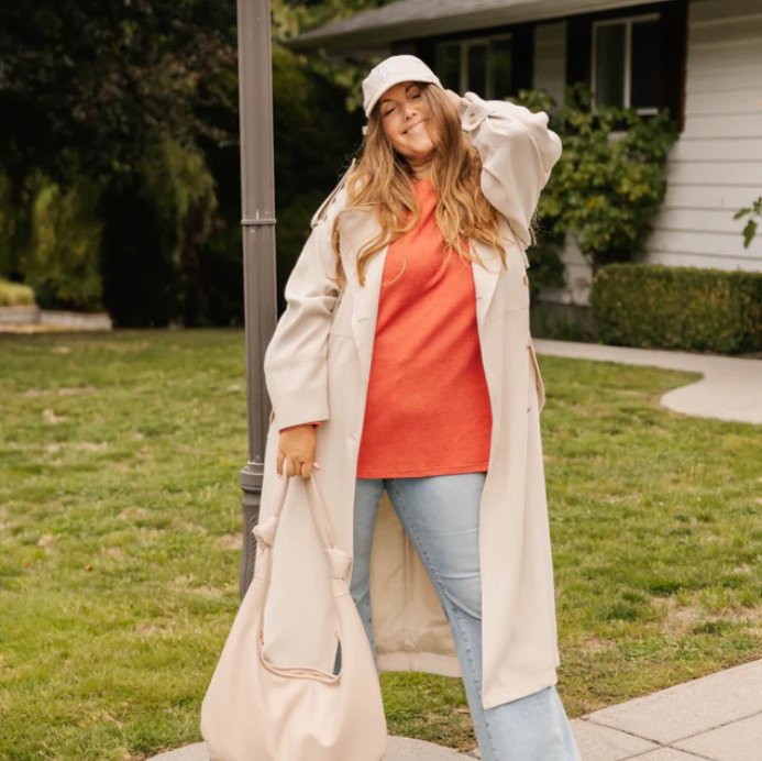 Smash & Tess Short Chelsea Tunic Sweater in Sienna