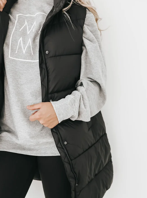 ASHCO Hooded Puffer Vest