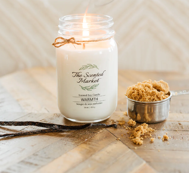 The Scented Market - Warmth Soy Wax Candle