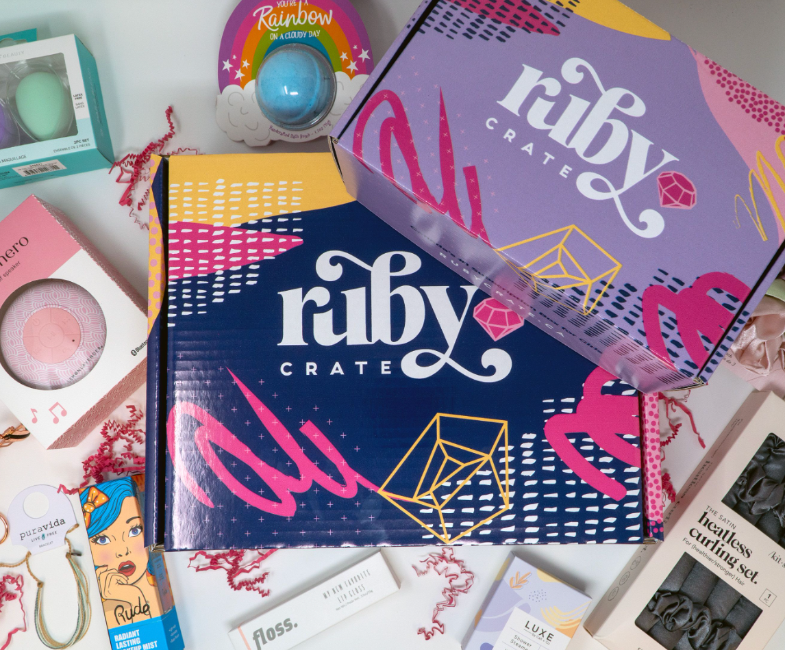 Ruby Crate Gift Box for Teens & Tweens