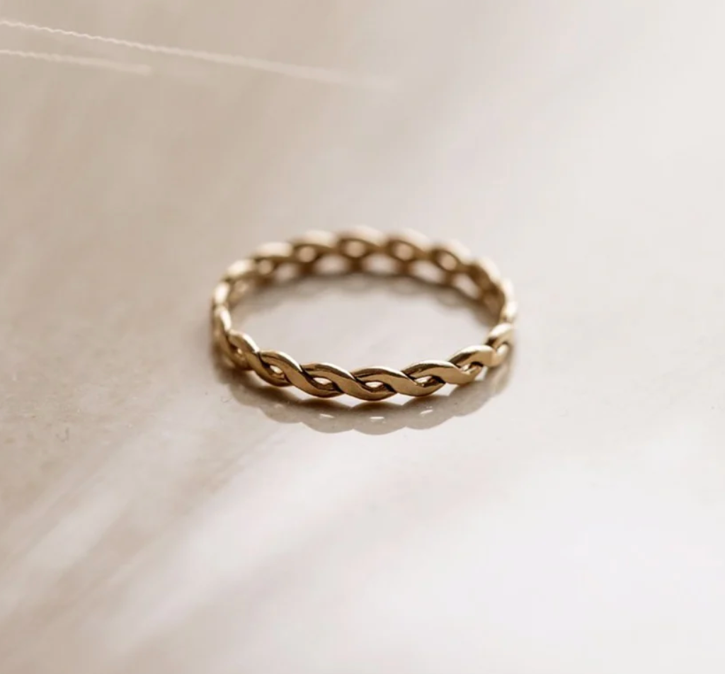 Shiny Soul Creations - Woven Ring