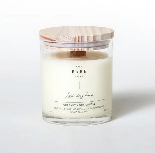 The Bare Home Candle - Let’s Stay Home