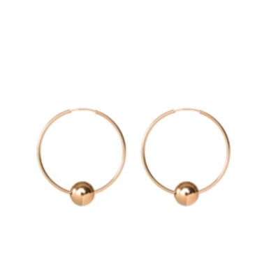 KLAS SQUARED Bella Hoop Earrings