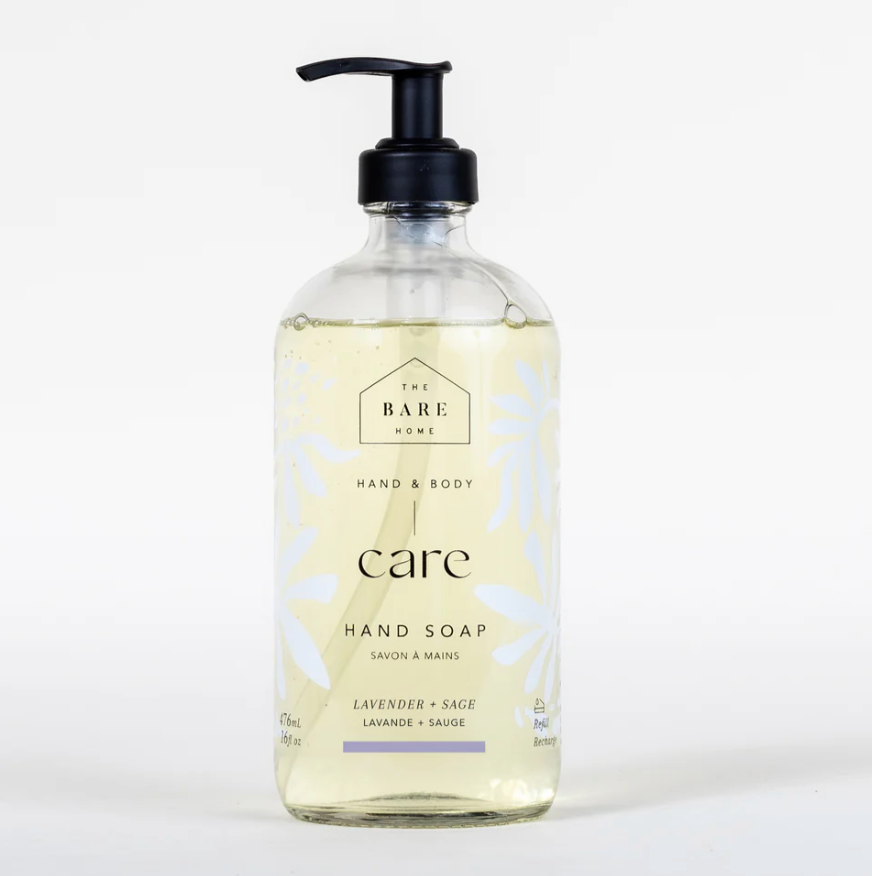 The Bare Home Handsoap - Lavender & Sage