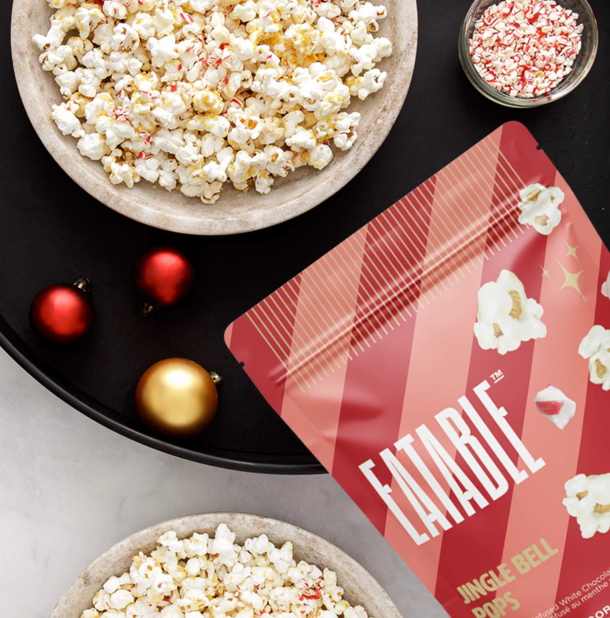 EATABLE Gourmet Popcorn - Jingle Bell Pops