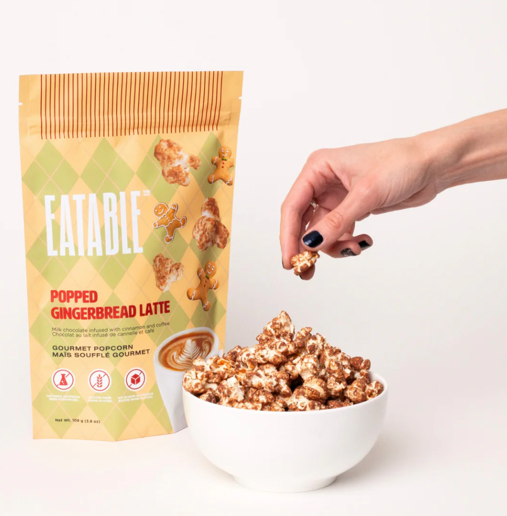 EATABLE Gourmet Popcorn - Gingerbread Latté