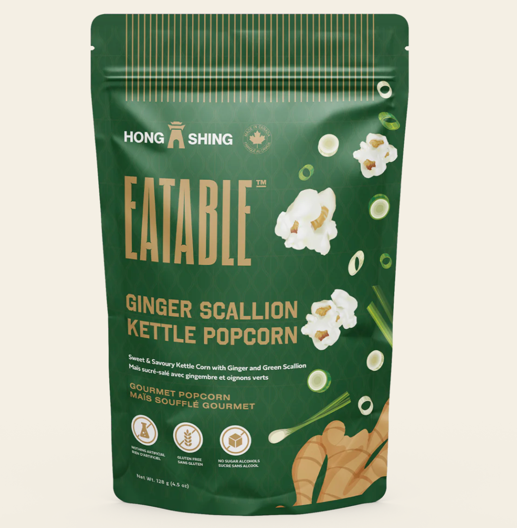 EATABLE Gourmet Popcorn - Ginger Scallion Kettle Corn (Limited Edition)