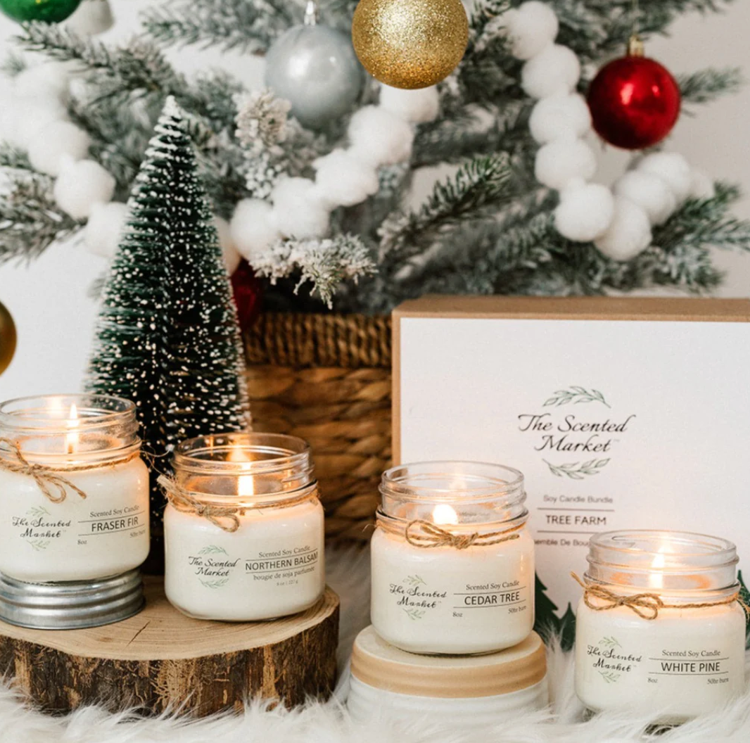 The Scented Market - Tree Farm Candles Gift Box