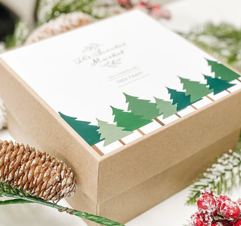 The Scented Market - Tree Farm Candles Gift Box