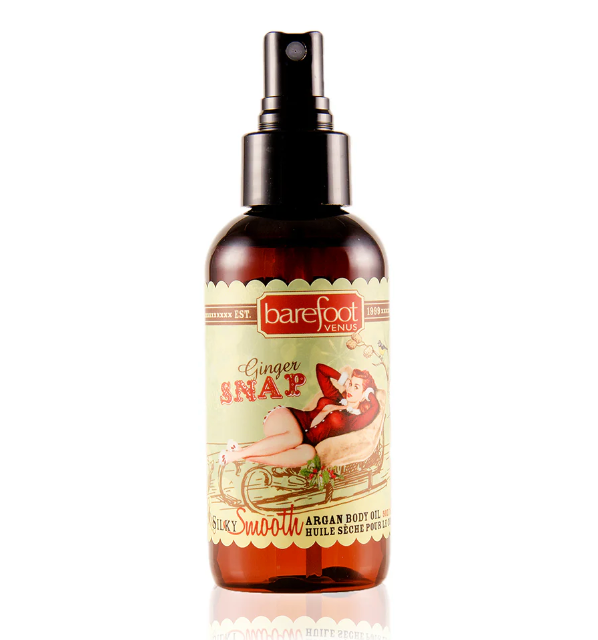 Barefoot Venus Ginger Snap Collection - Argan Body Oil Spray