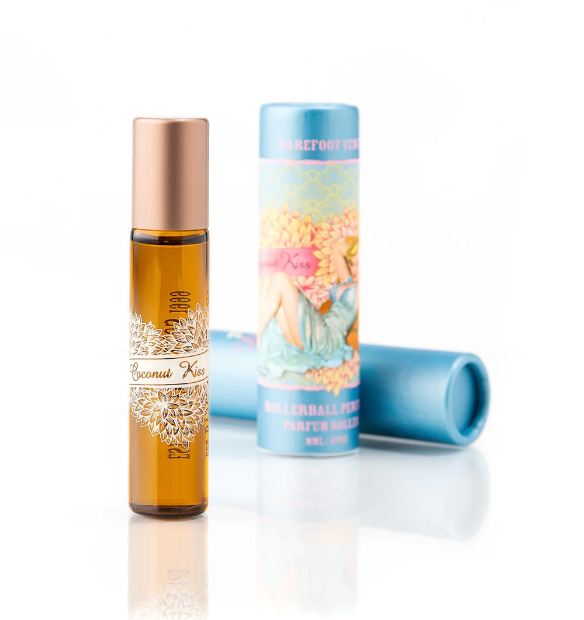 Barefoot Venus Coconut Kiss Collection - Roll On Perfume Oil