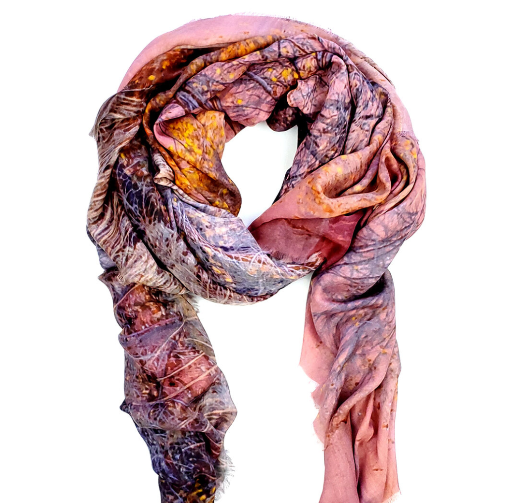 Lolili Fine Art Scarf - Cottonwood