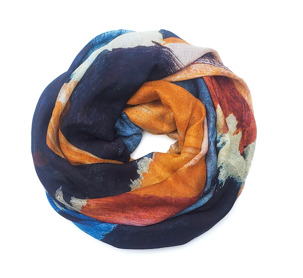 Lolili Fine Art Scarf - Eye On Queen