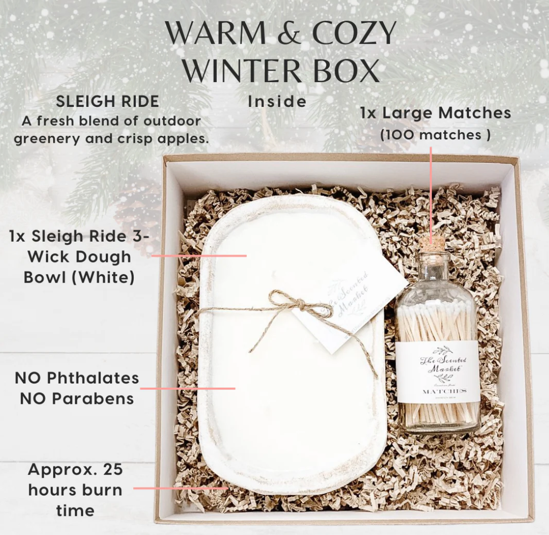 The Scented Market - WARM & COZY Gift Box