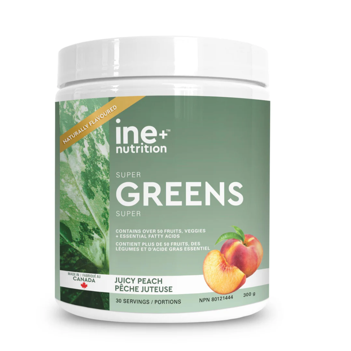 ine+ nutrition Super Greens Juicy Peach