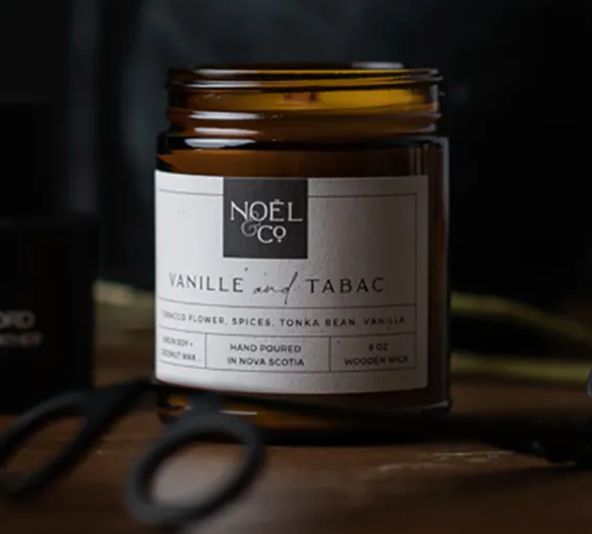 NOËL & CO Vanille + Tabac 8oz Candle