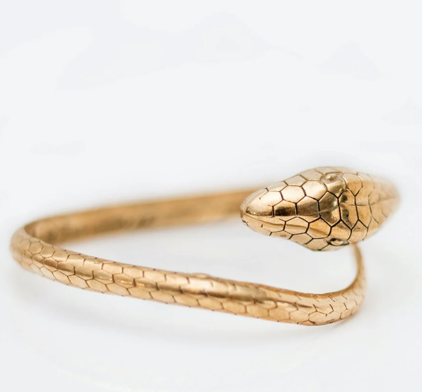 Love Not Fear KUNDALINI Brass Cuff