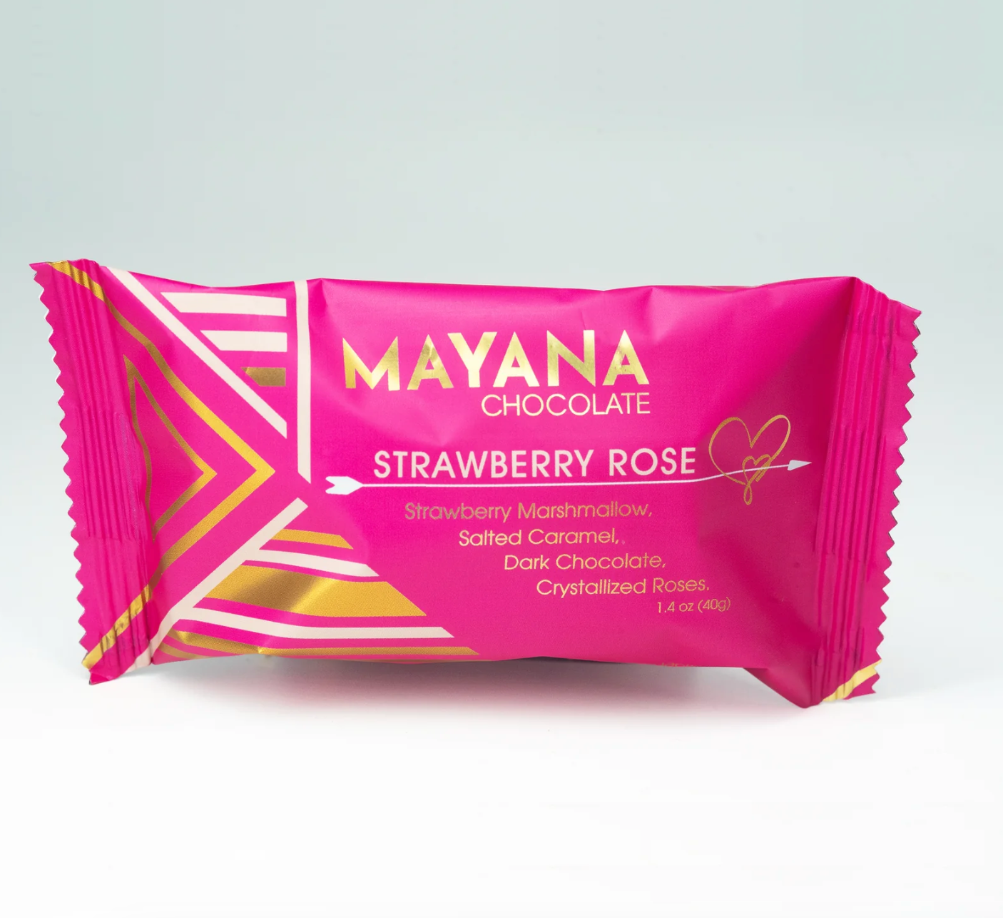 Mayana Mini Chocolate Bar - Strawberry Rose